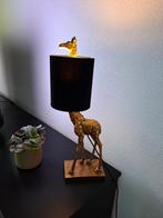 Giraffe Tafellamp - Gouden Accent, Huis en Inrichting, Ophalen, Zo goed als nieuw, Metaal, Minder dan 50 cm