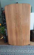Eikenhouten blad 130 x 73 + poten voor een creatief persoon, Doe-het-zelf en Verbouw, Hout en Planken, Ophalen, 25 tot 50 mm, Eiken
