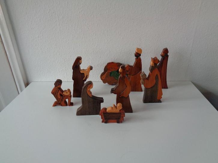 Kerstgroep Michael Fox Puckane Crafts Tipperary Ierland, Diversen, Kerst, Gebruikt, Ophalen of Verzenden