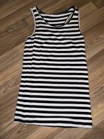 Top singlet hemd shirt zwart wit zwarte witte 146 ?, Verzenden, Zo goed als nieuw, Meisje, Shirt of Longsleeve