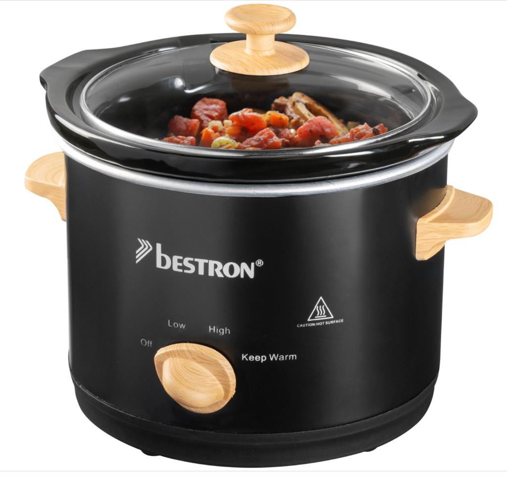 Bestron Slowcooker NIEUW 120W - 1.5 liter, Witgoed en Apparatuur, Slowcookers, Ophalen, Vaatwasmachinebestendig, Nieuw