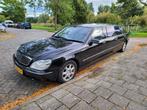 Mercedes S430 Limousine Zwart verlengd stretch, Te koop, Geïmporteerd, 2164 kg, Benzine