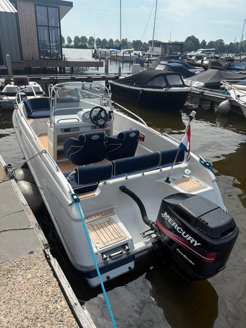 Askeladden 565 Wasper Mercury 75 pk 4 takt, Watersport en Boten, Vis- en Consoleboten, Zo goed als nieuw, 70 pk of meer, 3 tot 6 meter