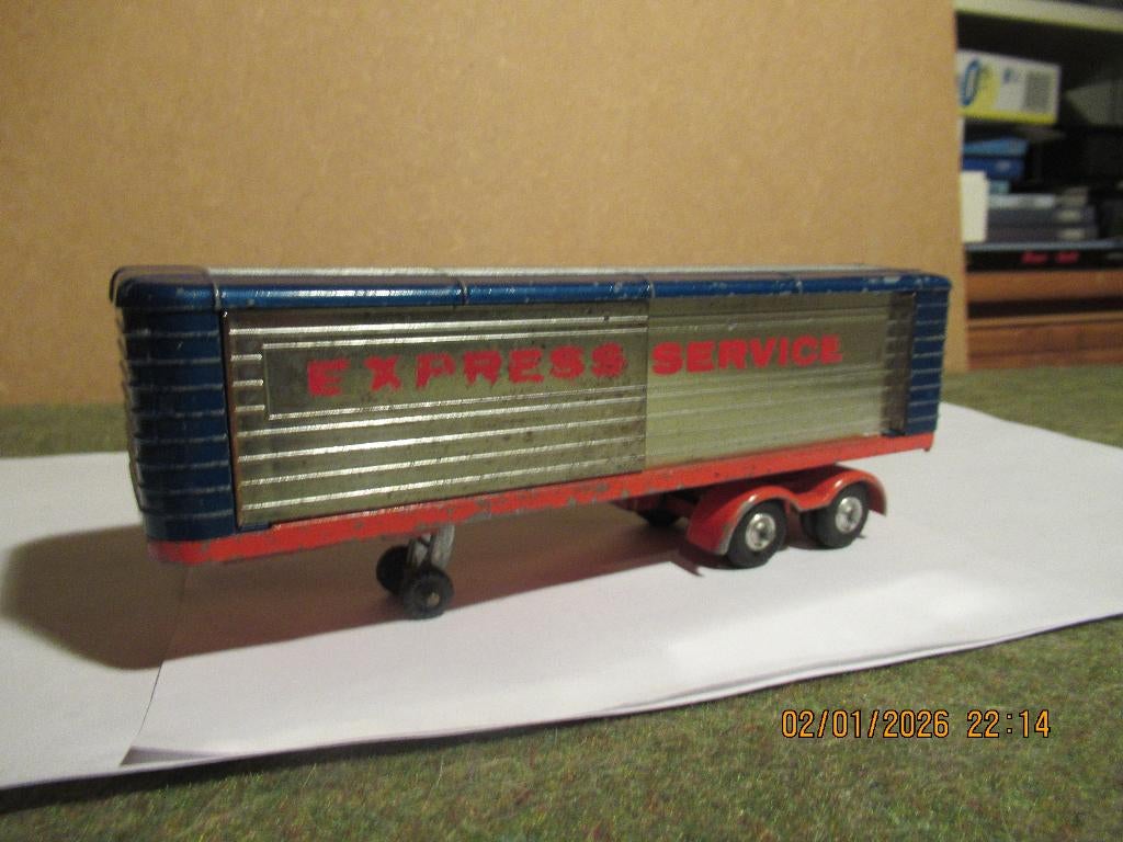 Corgi toy  trailer kompleet, Ophalen of Verzenden, Gebruikt, Bus of Vrachtwagen, Corgi