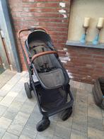 Kinderwagen Qute Q-Cruiser Jeans groen | Buggy duowagen Qute, Zo goed als nieuw, Verstelbare duwstang, Ophalen, Kinderwagen