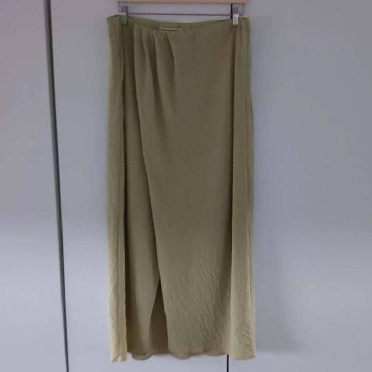Abercrombie & Fitch lichtgroene lange rok mt.L *NIEUW*, Kleding | Dames, Rokken, Nieuw, Maat 42/44 (L), Groen, Onder de knie, Ophalen