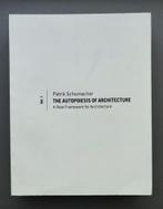  Patrik Schumacher - The Autopoiesis of Architecture, Boeken, Architectuur algemeen, Ophalen of Verzenden, Zo goed als nieuw