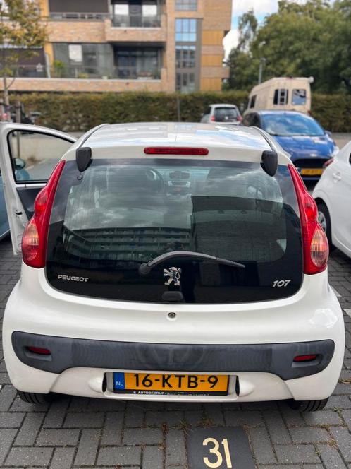 Peugeot 107 1.0 12V 5DR 2010 Wit, Auto's, Peugeot, Particulier, Benzine, A, Hatchback, Handgeschakeld, Origineel Nederlands, Wit