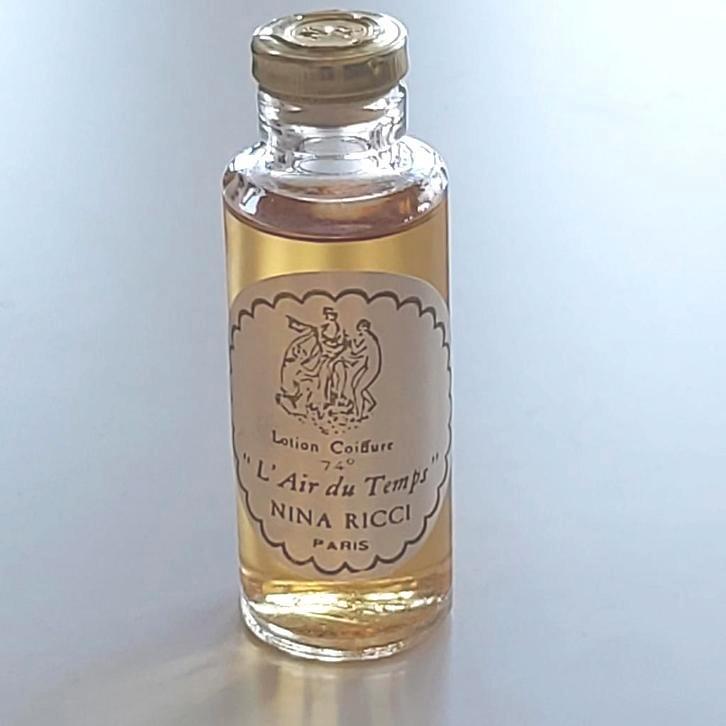 L'air du Temps  van Nina Ricci 1950, Verzamelen, Parfumverzamelingen, Zo goed als nieuw, Miniatuur, Gevuld, Ophalen of Verzenden