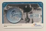 Nederland Jaap Eden Wielrenpenning 2020 in coincard, Ophalen of Verzenden, Overige materialen, Nederland