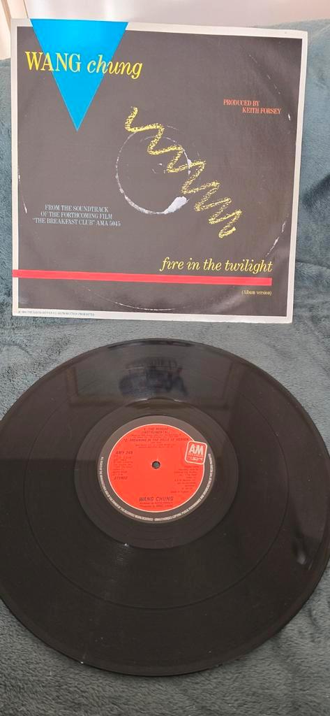 Wang Chung - Fire in the Twilight maxi single, Cd's en Dvd's, Vinyl | Pop, Gebruikt, 1980 tot 2000, 12 inch, Ophalen of Verzenden