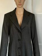 i685 Frans Molenaar mt 40=M lange blazer jasje colbert grijs, Maat 38/40 (M), Ophalen of Verzenden, Zo goed als nieuw, Jasje