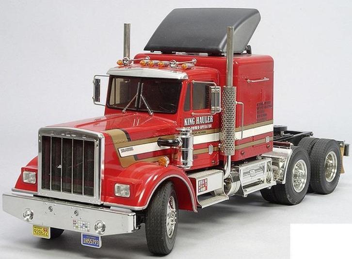 Tamiya vrachtwagen US Truck King Hauler 1:14, Hobby en Vrije tijd, Modelbouw | Auto's en Voertuigen, Nieuw, Truck, Groter dan 1:32