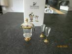 Swarovski memories champage fles met koeler en glazen, incl., Ophalen of Verzenden, Nieuw