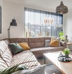 Bruine Hoekbank van Bizonleer te koop, Huis en Inrichting, Banken | Bankstellen, Ophalen, 250 tot 300 cm, Gebruikt, Hoekbank