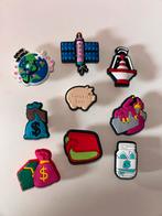 NIEUW! 9 stuks Crocs pins clips buttons schoenbedels MONEY, Ophalen of Verzenden, Nieuw