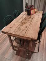 India Tafel - Uniek Design van Zen Meubelen, Huis en Inrichting, Tafels | Eettafels, Ophalen, Gebruikt, 100 tot 150 cm, 50 tot 100 cm