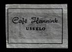 suikerzakje 425 Café Hannink Usselo, Ophalen of Verzenden, Nederland