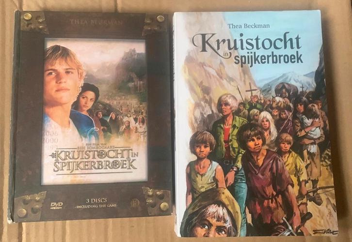 Kruistocht in Spijkerbroek boek & DVD, Boeken, Kinderboeken | Jeugd | 10 tot 12 jaar, Gelezen, Ophalen of Verzenden