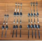 24 Verschillende vorkjes en lepeltjes, Gebruikt, Overige typen, Ophalen of Verzenden, Glas