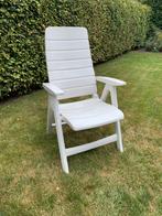 Hartmann 4 Tuinstoelen + Tafel, Ophalen, Gebruikt, Plastic, Inklapbaar