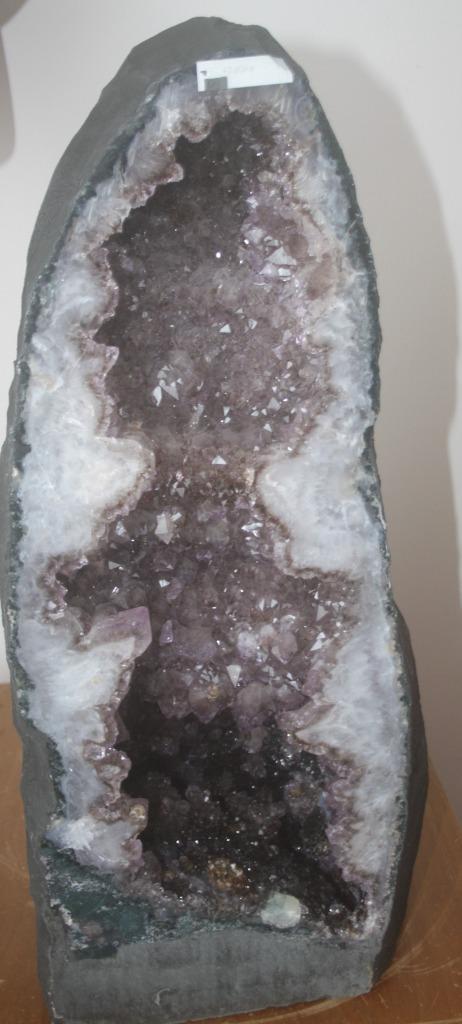 Geweldige en donkere AMETHYST kristalgeode, 43,6 kilo, Verzamelen, Mineralen en Fossielen, Overige typen, Ophalen