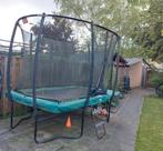 Berg trampoline rechthoekig 325x125, Ophalen, Gebruikt