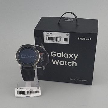 Samsung Galaxy Watch 46mm Smartwatch Heren Zwart/zilver beschikbaar voor biedingen