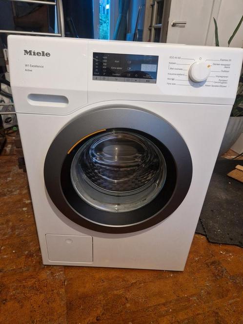 Miele W1 excellence active wasmachine, Witgoed en Apparatuur, Wasmachines, Gebruikt, 6 tot 8 kg, 85 tot 90 cm, Ophalen