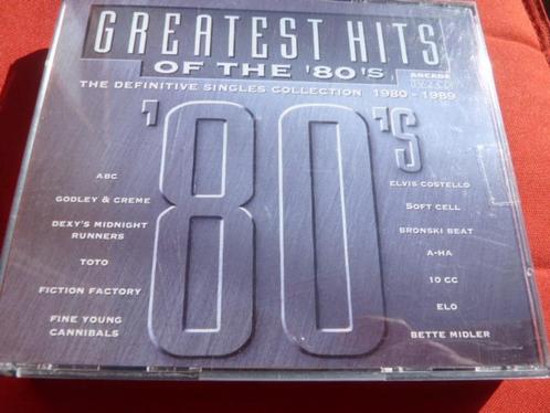 Div Artiesten - 2 CD box Greatest Hits Of The 80's (38! nrs, Cd's en Dvd's, Cd's | Verzamelalbums, Zo goed als nieuw, Pop, Ophalen of Verzenden