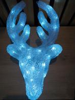 Vintage rendierhoofd Wandlamp. LED., Ophalen of Verzenden