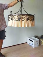 Smeed/gietijzeren hanglamp., Ophalen, Gebruikt, Minder dan 50 cm