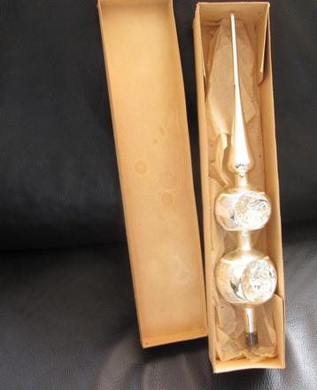 Mooie oude zilverkleurige deukpiek 37cm beschikbaar voor biedingen