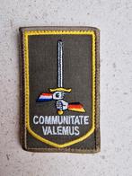 Zeer oude uitvoering mouwembleem Duits-Nederlands Legerkorps, Verzamelen, Militaria | Algemeen, Ophalen, Landmacht, Engeland, Embleem of Badge