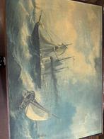 Scheepvaart schilderij, Ophalen of Verzenden