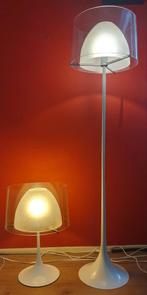 Lirio by Philips Lampen Set - Vloerlamp en Tafellamp, Huis en Inrichting, Lampen | Vloerlampen, Ophalen, 100 tot 150 cm, Zo goed als nieuw