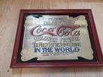 Vintage coca-cola spiegel, Ophalen of Verzenden, Rechthoekig