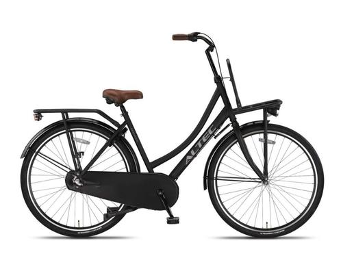 Altec Nostalgia 28inch 53cm Transportfiets N-3 Mat Zwart, Fietsen en Brommers, Fietsen | Dames | Omafietsen, Nieuw, 50 tot 53 cm