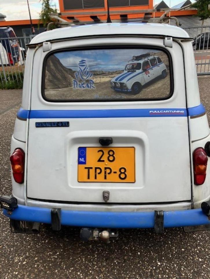 Renault R4 1992 Wit, Auto's, Renault, Particulier, Overige modellen, Benzine, Hatchback, Handgeschakeld, Geïmporteerd, Wit, Overige kleuren