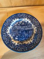 Delfts blauwe wandbord van Royal Tudor Ware, Ophalen of Verzenden