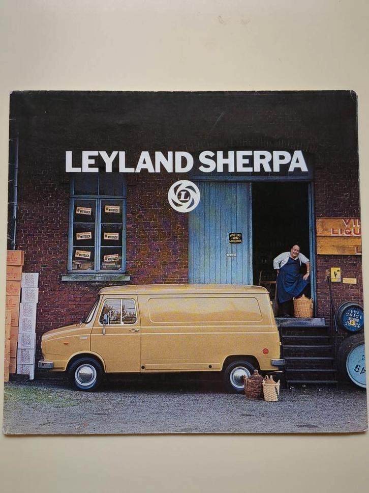 Leyland Sherpa folder - NL talig, Boeken, Auto's | Boeken, Gelezen, Overige merken, Ophalen of Verzenden