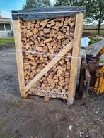 Haardhout Beuken – Kamergedroogd – Gestapeld – Grote pallet!, Tuin en Terras, Haardhout, 6 m³ of meer, Ophalen, Beukenhout, Blokken