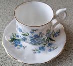 Royal Albert Kop/Schotel: Queen's Messenger + Forget Me Not, Nieuw, Kop en/of schotel, Ophalen of Verzenden, Porselein