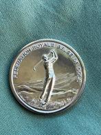 Penning tgv een Belgisch-Nederlands golftoernooi in 1968, Ophalen of Verzenden, Brons