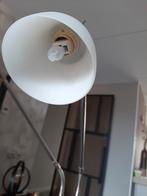 Staande schemerlamp. Rvs. Dimbaar., Huis en Inrichting, Lampen | Vloerlampen, Ophalen, Gebruikt, 100 tot 150 cm, Metaal