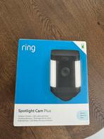 Ring spotlight cam plus batterij- nieuw, Audio, Tv en Foto, Videobewaking, Nieuw, Buitencamera, Ophalen of Verzenden