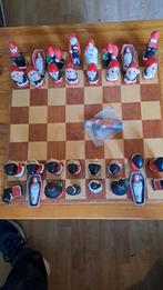 Schaakspel Sneeuwwitje - Uniek!, Een of twee spelers, Ophalen of Verzenden, Zo goed als nieuw, Onbekend
