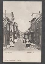 boskoop dorpstraat met mensen, Verzenden, Voor 1920, Ongelopen, Zuid-Holland