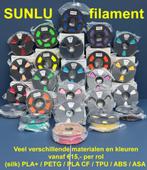 Sunlu Filament PLA+ / silk PLA+ / PLA CF / PETG / TPU / ABS, Computers en Software, 3D-printerbenodigheden, Ophalen of Verzenden