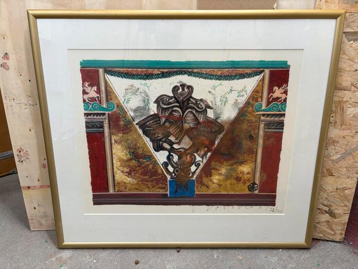 Gerti bierenbroodspot (1940) no 74-100, Antiek en Kunst, Kunst | Litho's en Zeefdrukken, Ophalen